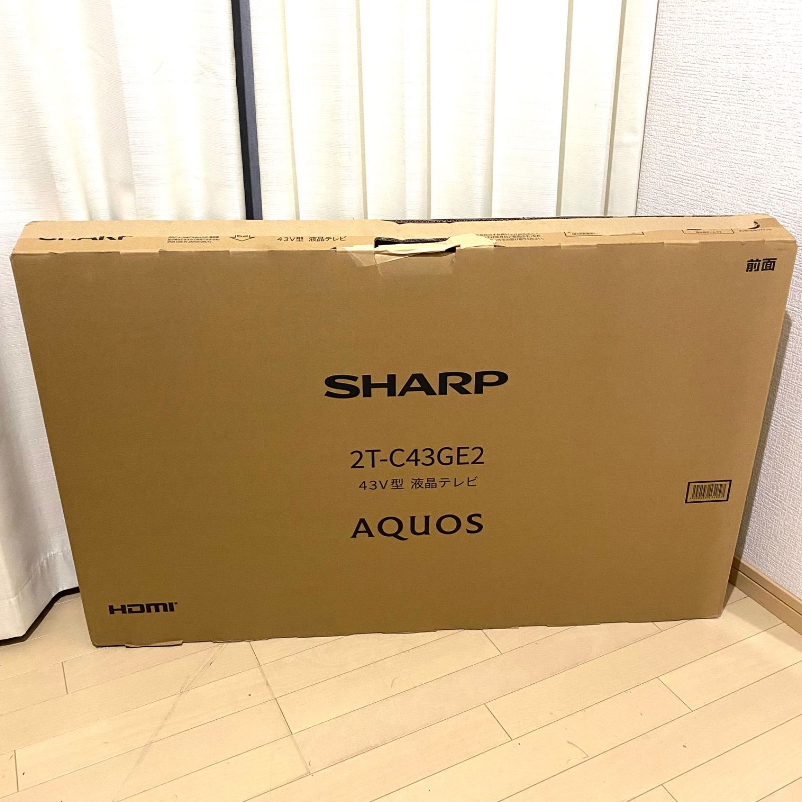 25年製未使用に近！SHARP シャープ　43型　テレビ 2T-C43GE2 シャープ AQUOS 2T-C43GE2 [43インチ] 価格比較 - 価格.com