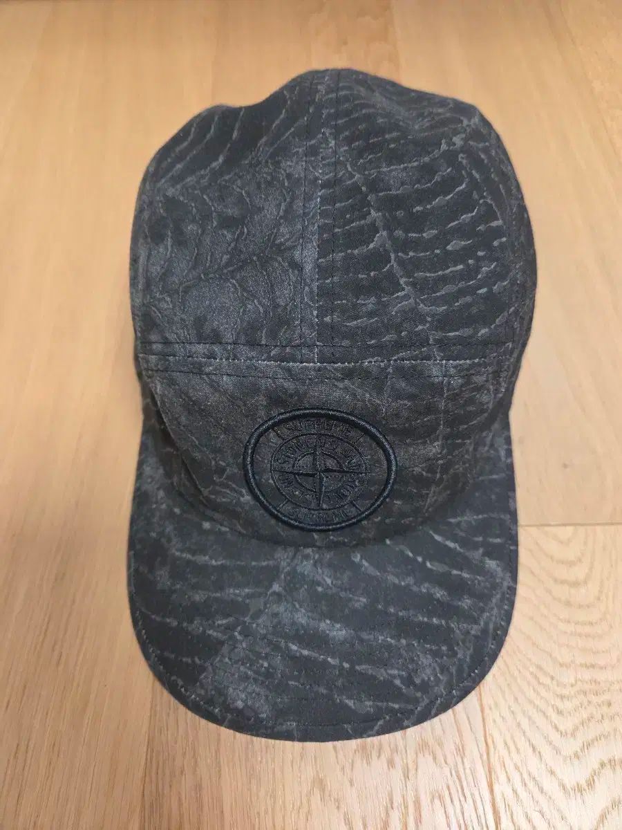 ストーンアイランド X シュプリーム キャンプキャップ ブラック 23FW