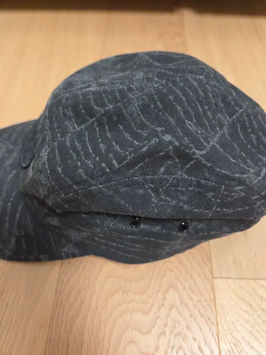 ストーンアイランド X シュプリーム キャンプキャップ ブラック 23FW