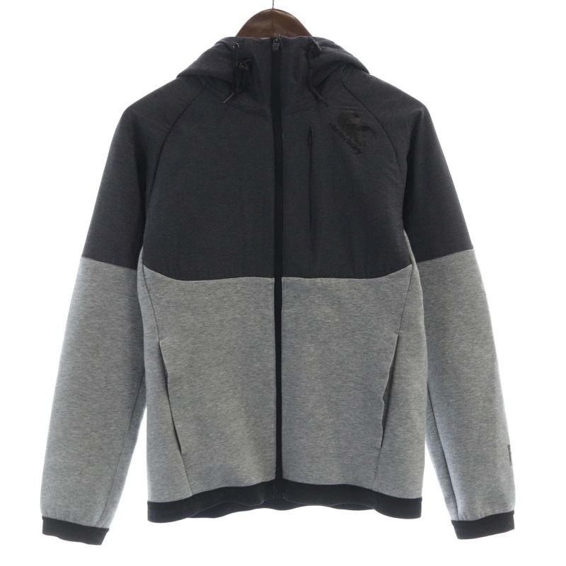 低価，爆買い カンタベリー CANTERBURY ジップアップパーカー ジャケット フーディー プリント 長袖 S グレー 7091393S1H /RO パーカー