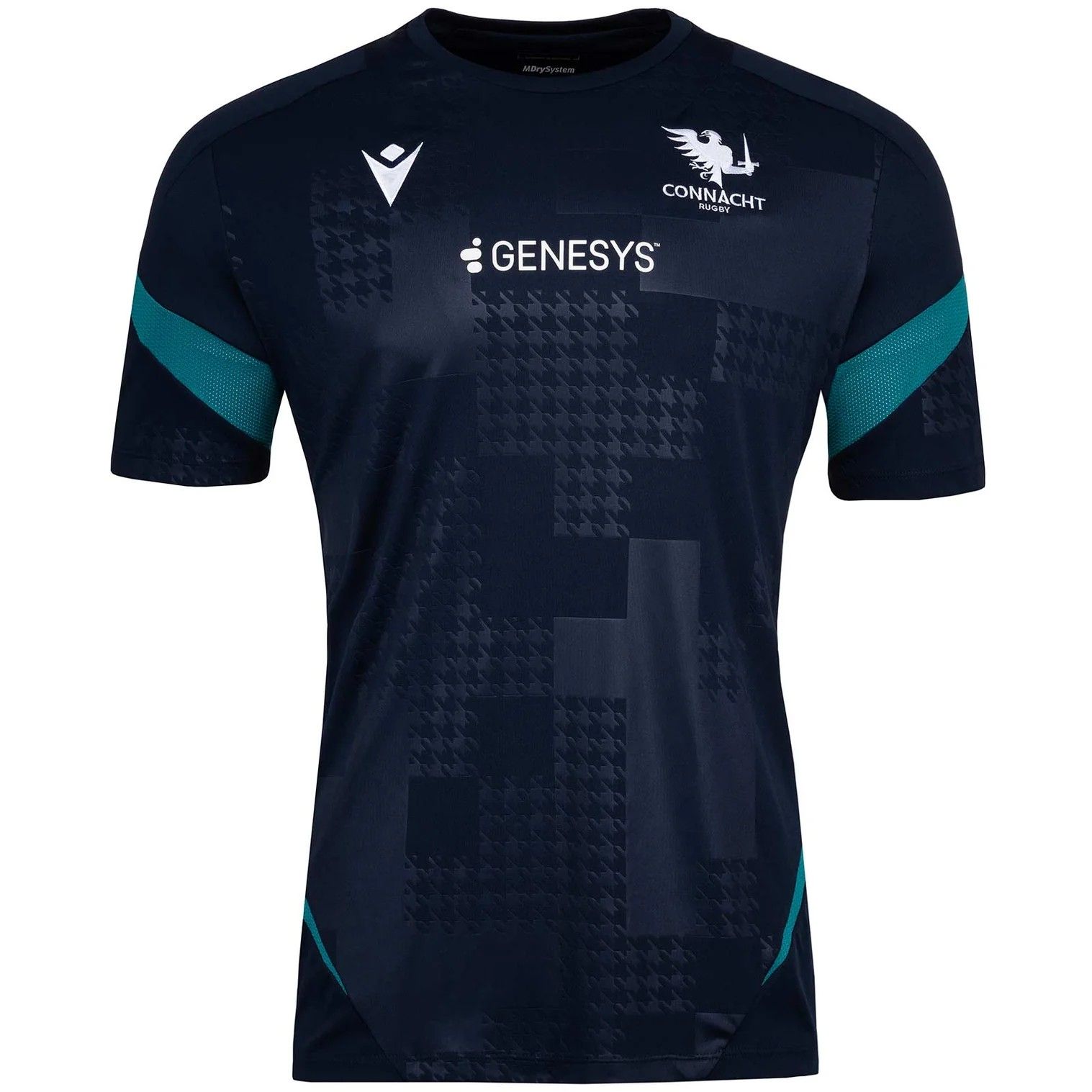 マクロン ラグビー コナート 2025 2026 トレーニング Tシャツ 紺 ネイビー 公式モデル 日本未発売