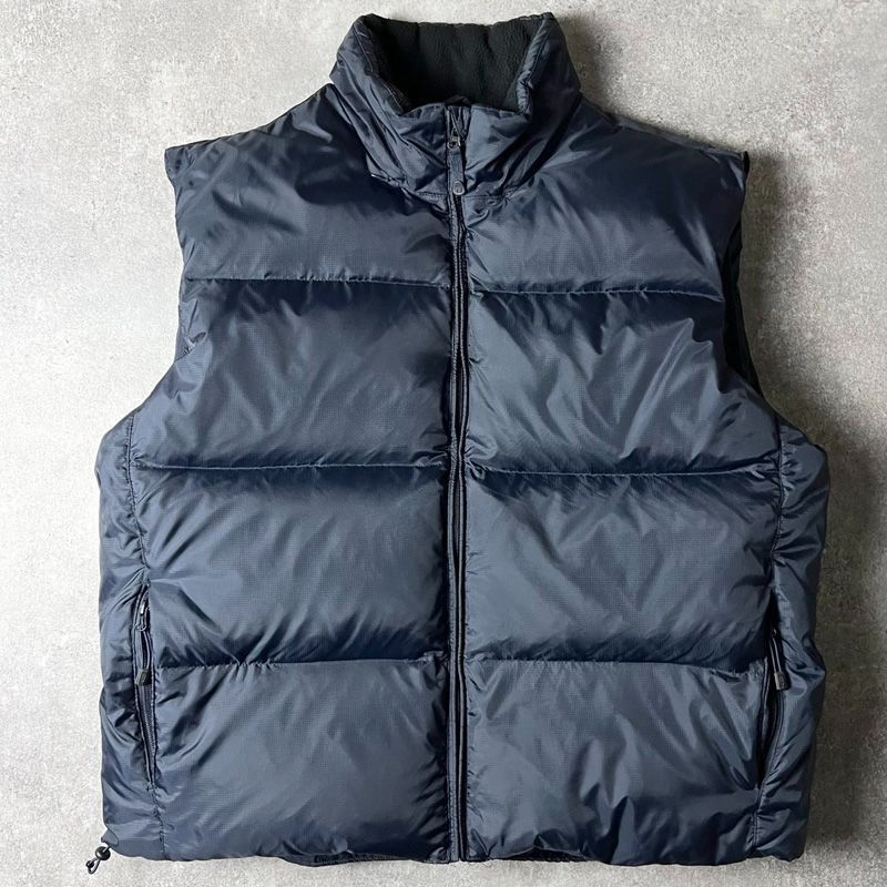 いんく りもこん まとめ売り 00s GAP フリース ライナー フルジップ ダウン ベスト XL / 00年代