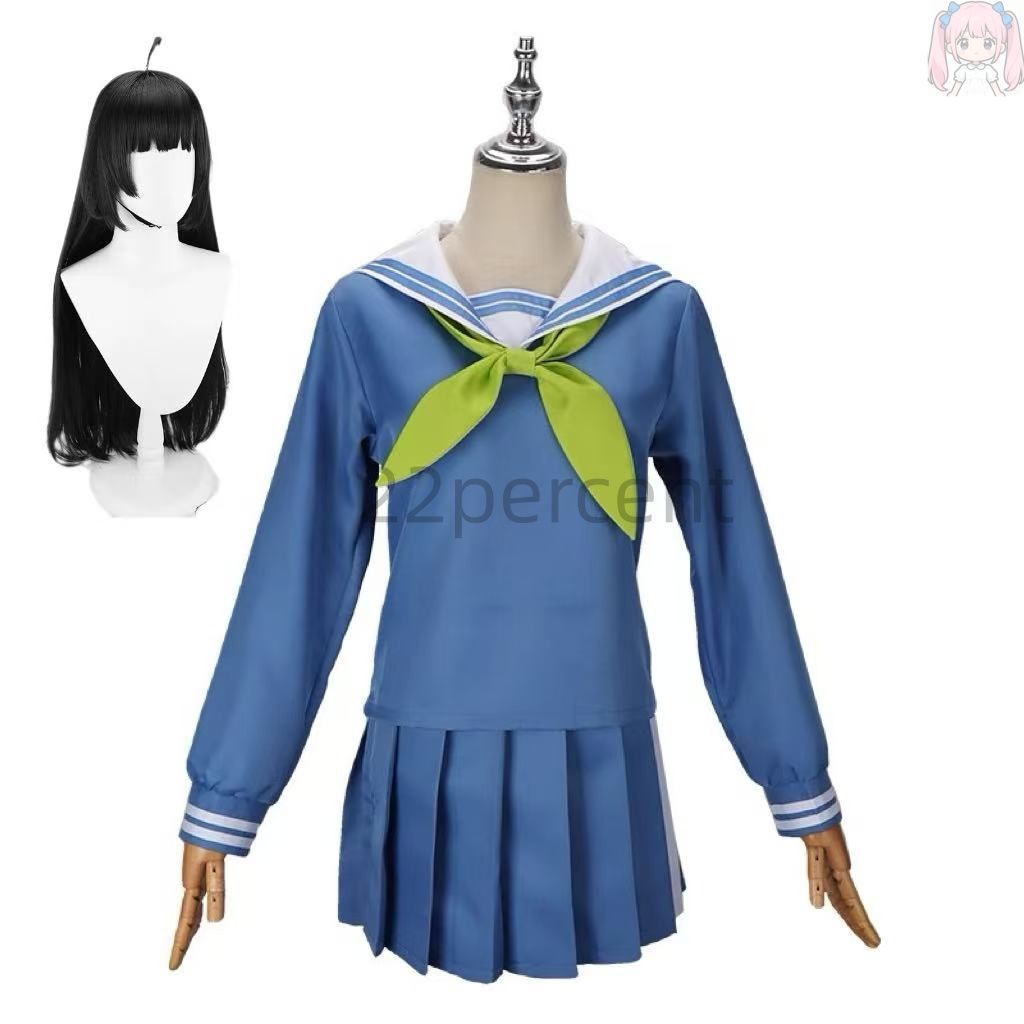 ブルーアーカイブ Blue Archive 霞沢ミユ コスプレ衣装 JK制服 cosplay 仮装 髪飾り付き イベント ステージ