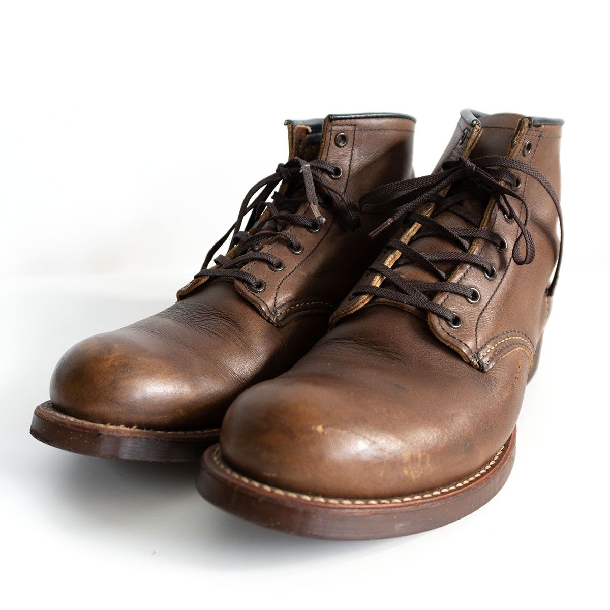 雰囲気抜群 REDWING 9161 BECKMAN ROUND BOOTS US 8D ブラックスミス ベックマン ラウンド ブーツ レッドウィング s2511028