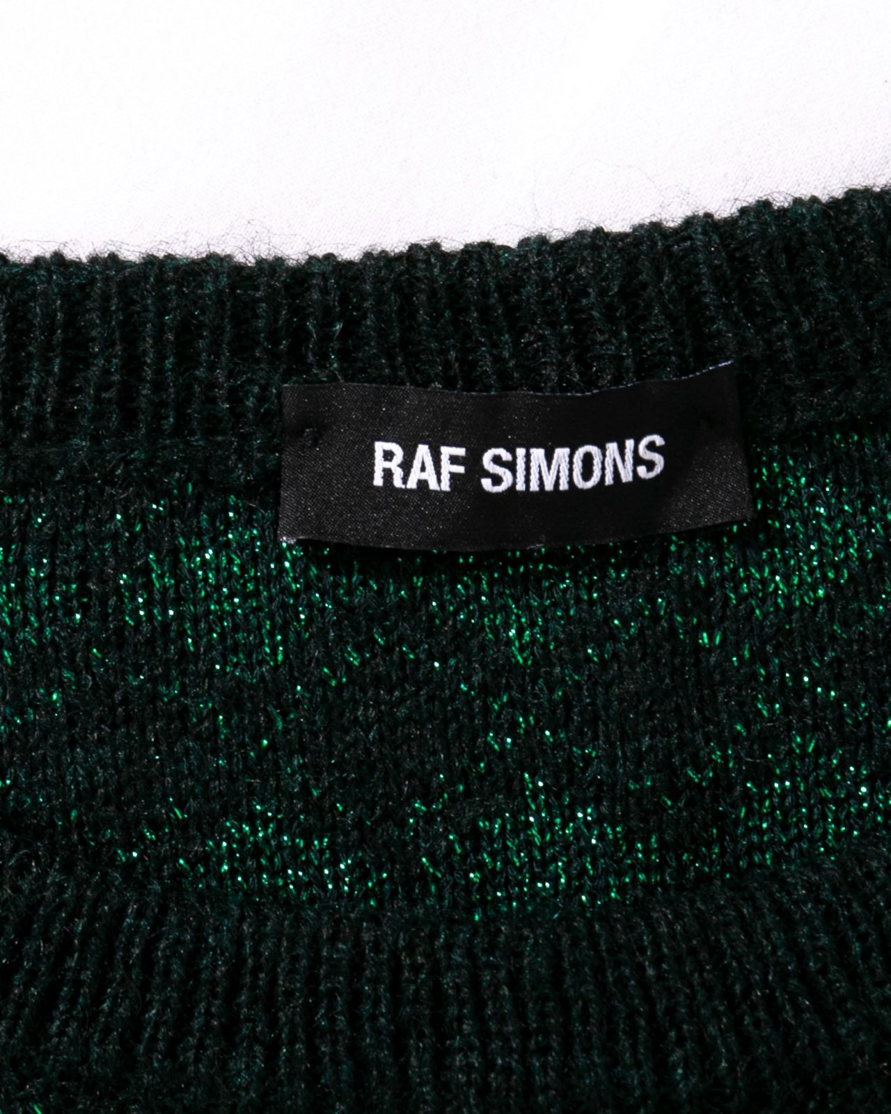 RAF SIMONS ラフシモンズ CUTOUT HOLE SWEATERカットアウトホール 