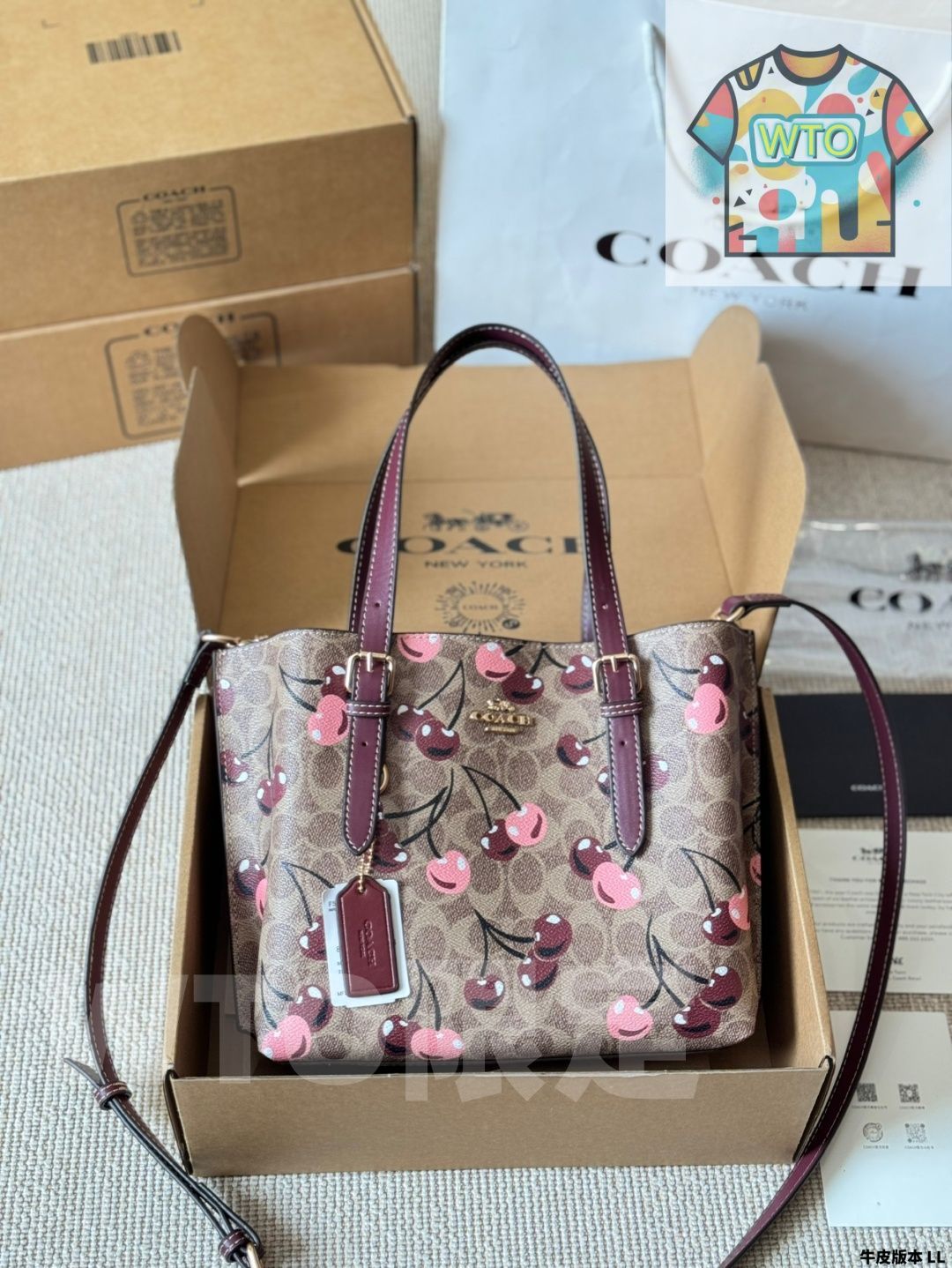 WTO通販 COACH City ミニトートバッグ コーチ シティ ミニ トートバッグ-WTO輸入-HYI76