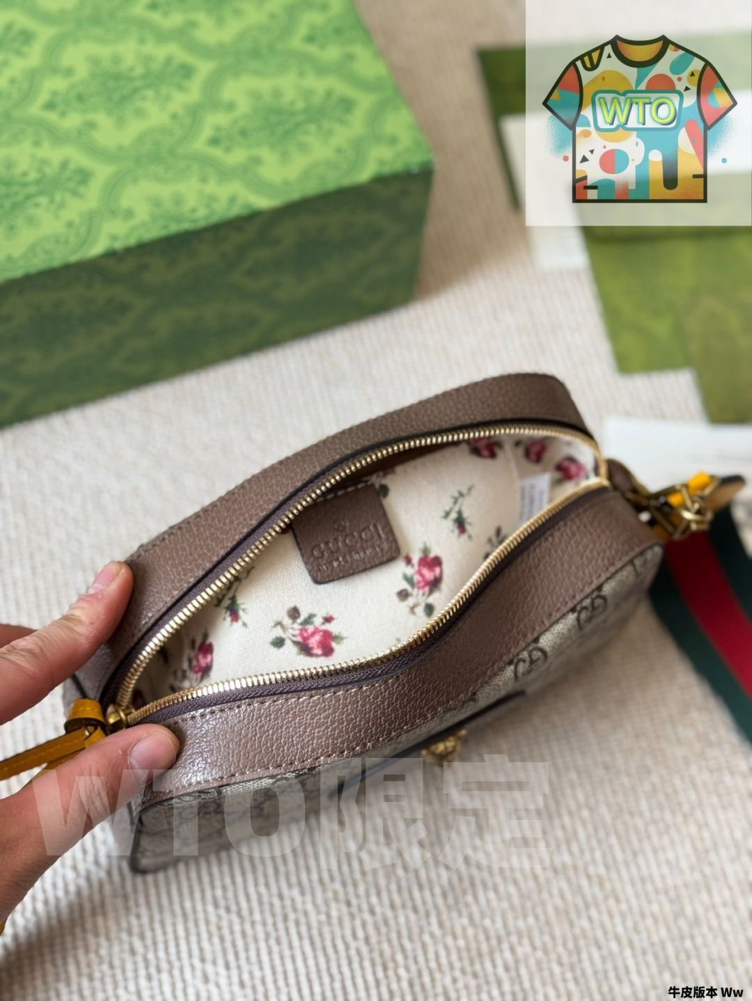  今日 Gucci Ophidia Camera Bag Ebony Cowhide グッチ オフィディア カメラバッグ オリジナルエボニー色牛革 ハンドバッグ バッグ