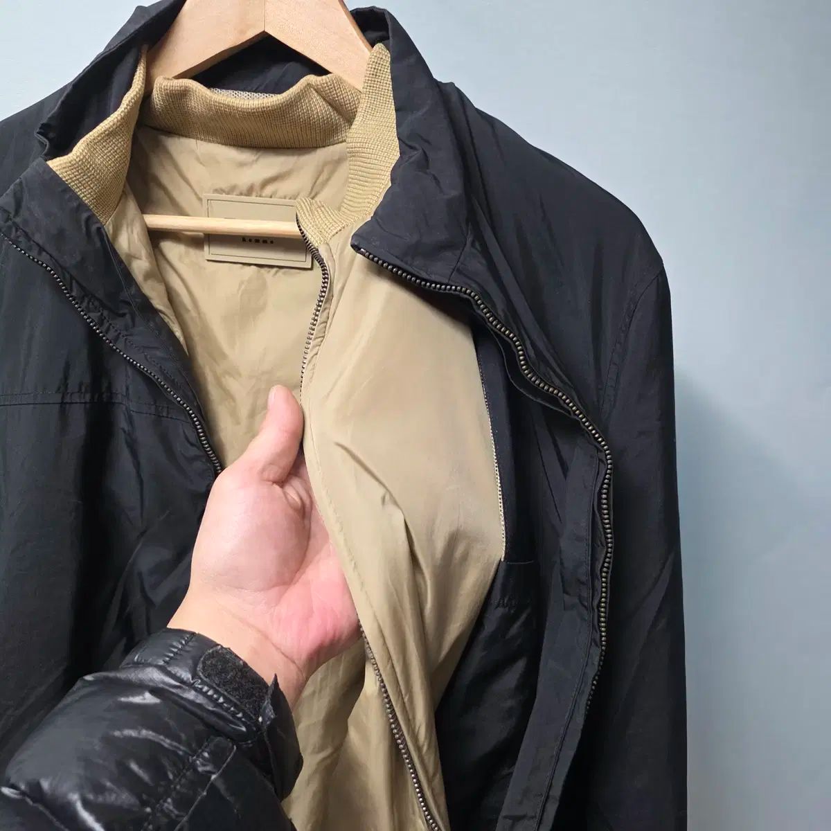 タイムオム 100サイズ ジップアップアウター ライナー含む