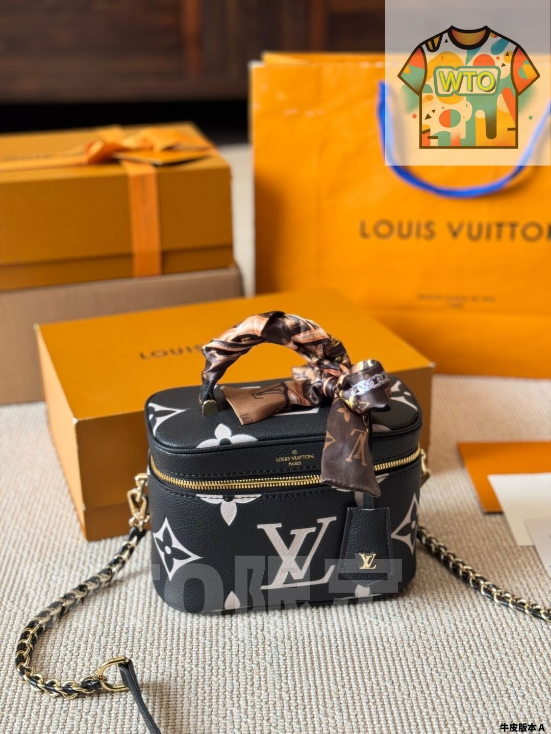  今日 LV 2025 Vanity Chain Pouch ヴァニティチェーンポーチ 手袋 バッグ ショルダーバッグ ショルダーバッグ