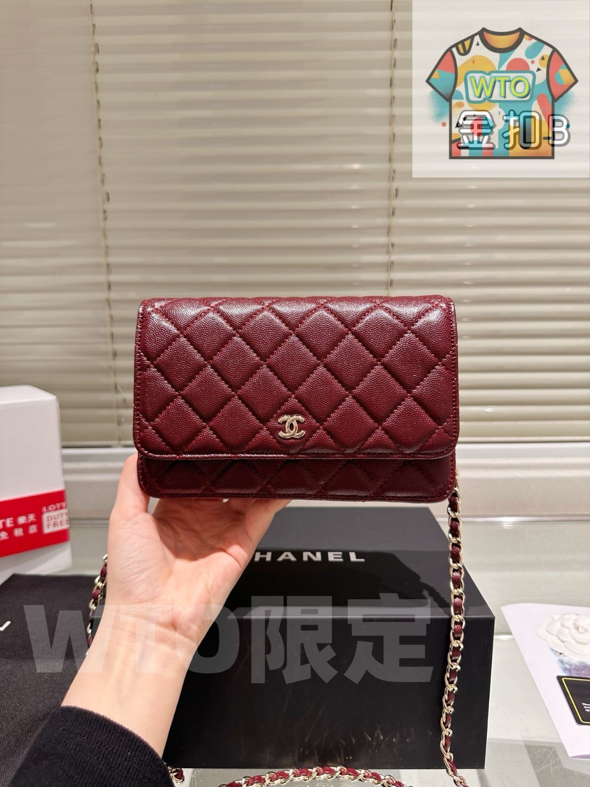 WTO通販 Chanel Woc 19 Wallet on Chain チャネル 19 ウォレットオンチェーン-WTO輸入-YFV99