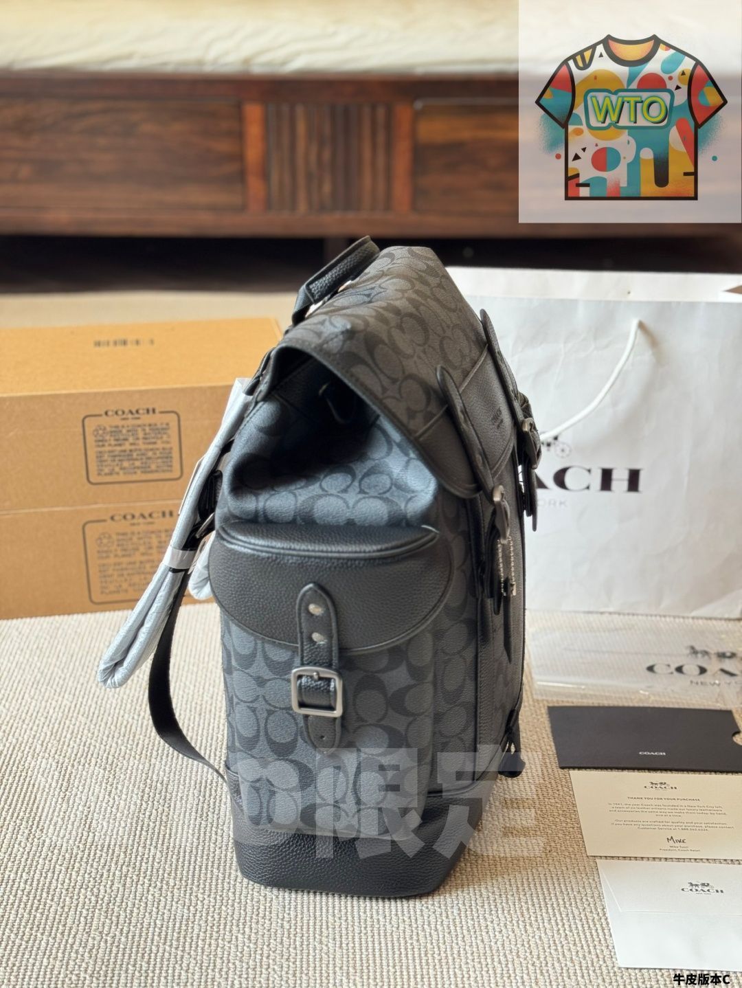  今日 Coach Hudson Series Men s Backpack コーチ ニュー ハドソン シリーズ メンズ バックパック ショルダーバッグ ショルダーバッグ