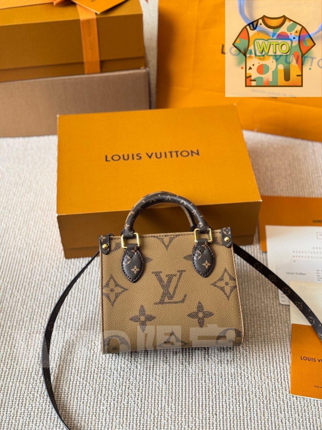 WTO通販 LV Onthego Jungle Embossed Tote ルイヴィトン オンザゴー ジャングルエンボストート-WTO輸入-EKY87
