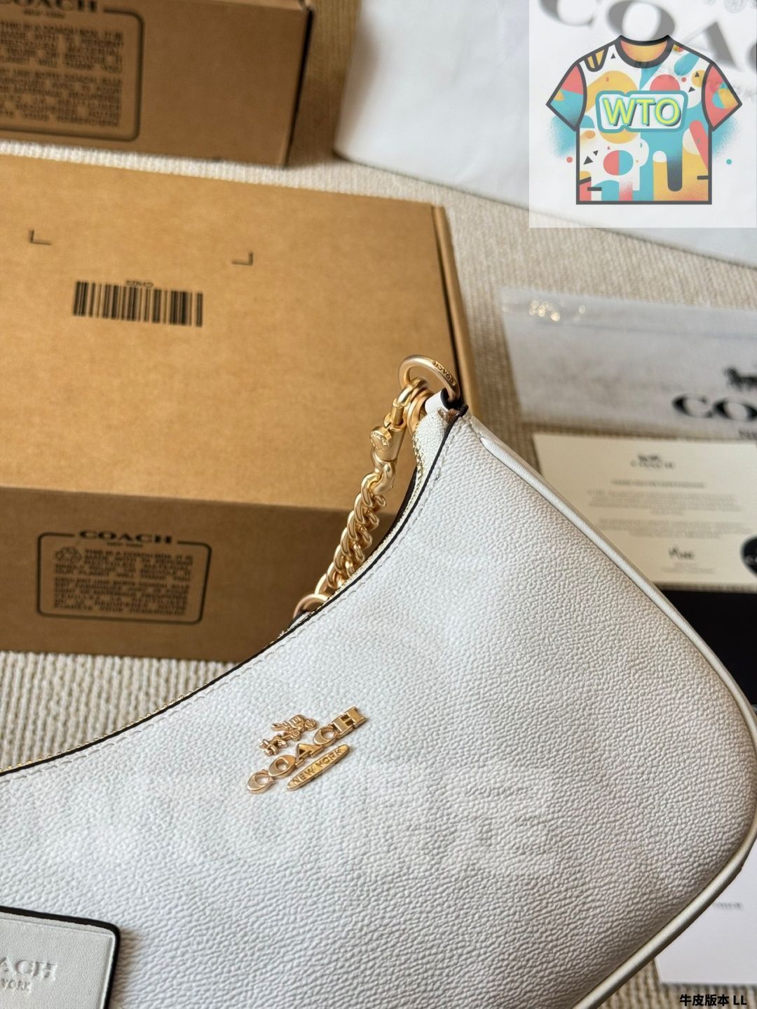  今日 Coach Teri 腋下バッグ コーチ テリ アンダーアームバッグ 大麻雀バッグアップグレード版 ハンドバッグ バッグ