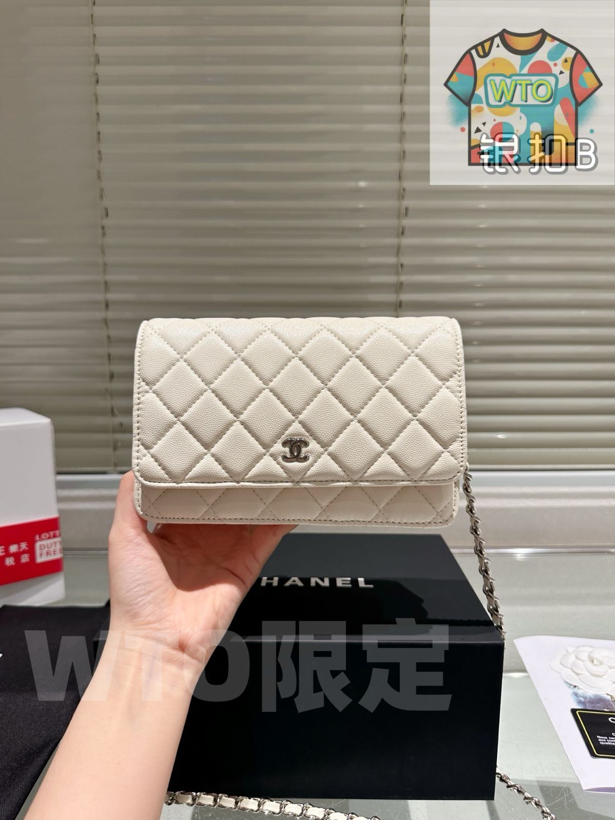 WTO通販 Chanel Woc 19 Wallet on Chain チャネル 19 ウォレットオンチェーン-WTO輸入-NKM08