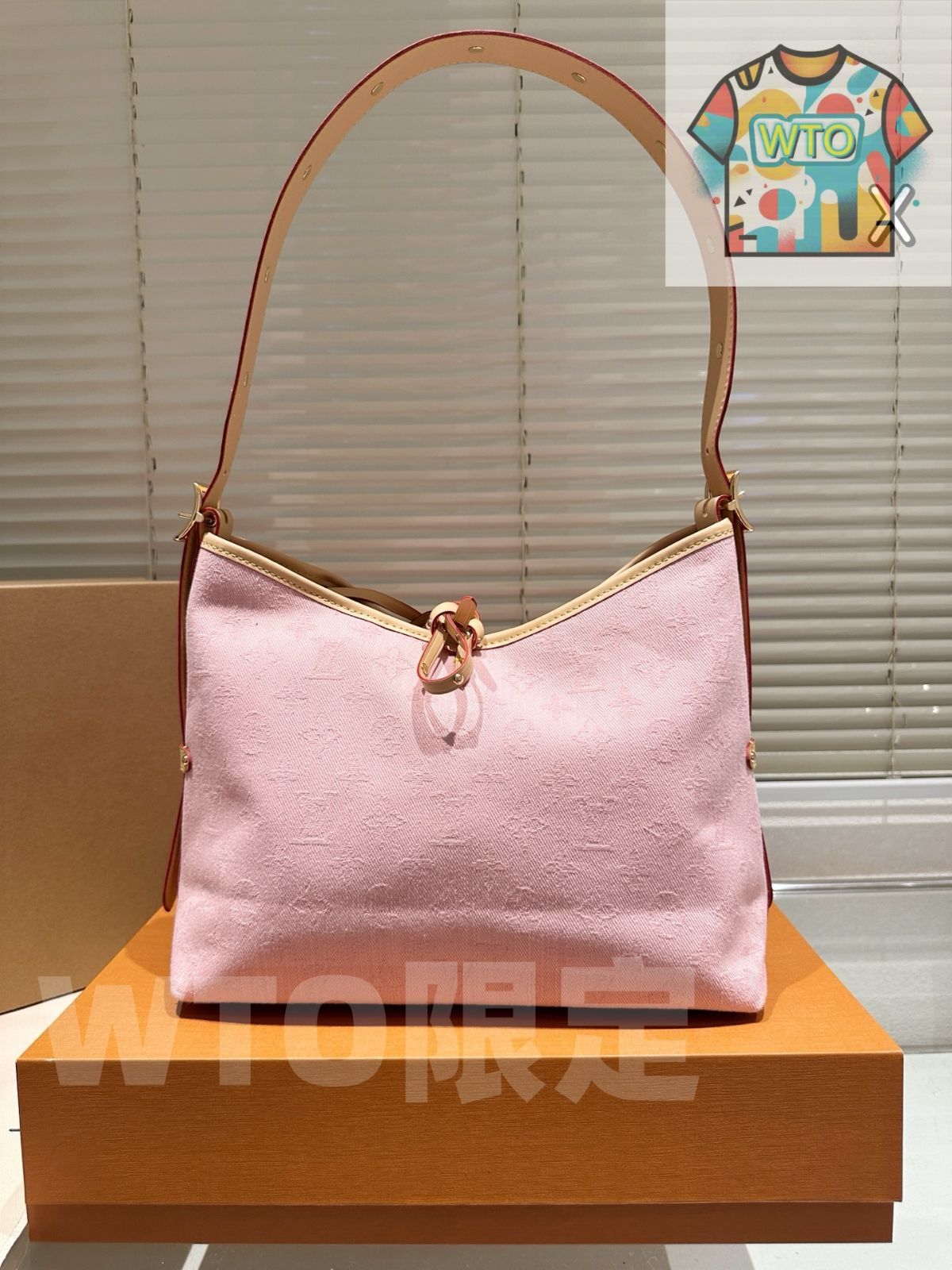 今日 LV Denim Carryall Bag デニム キャリオール バッグ