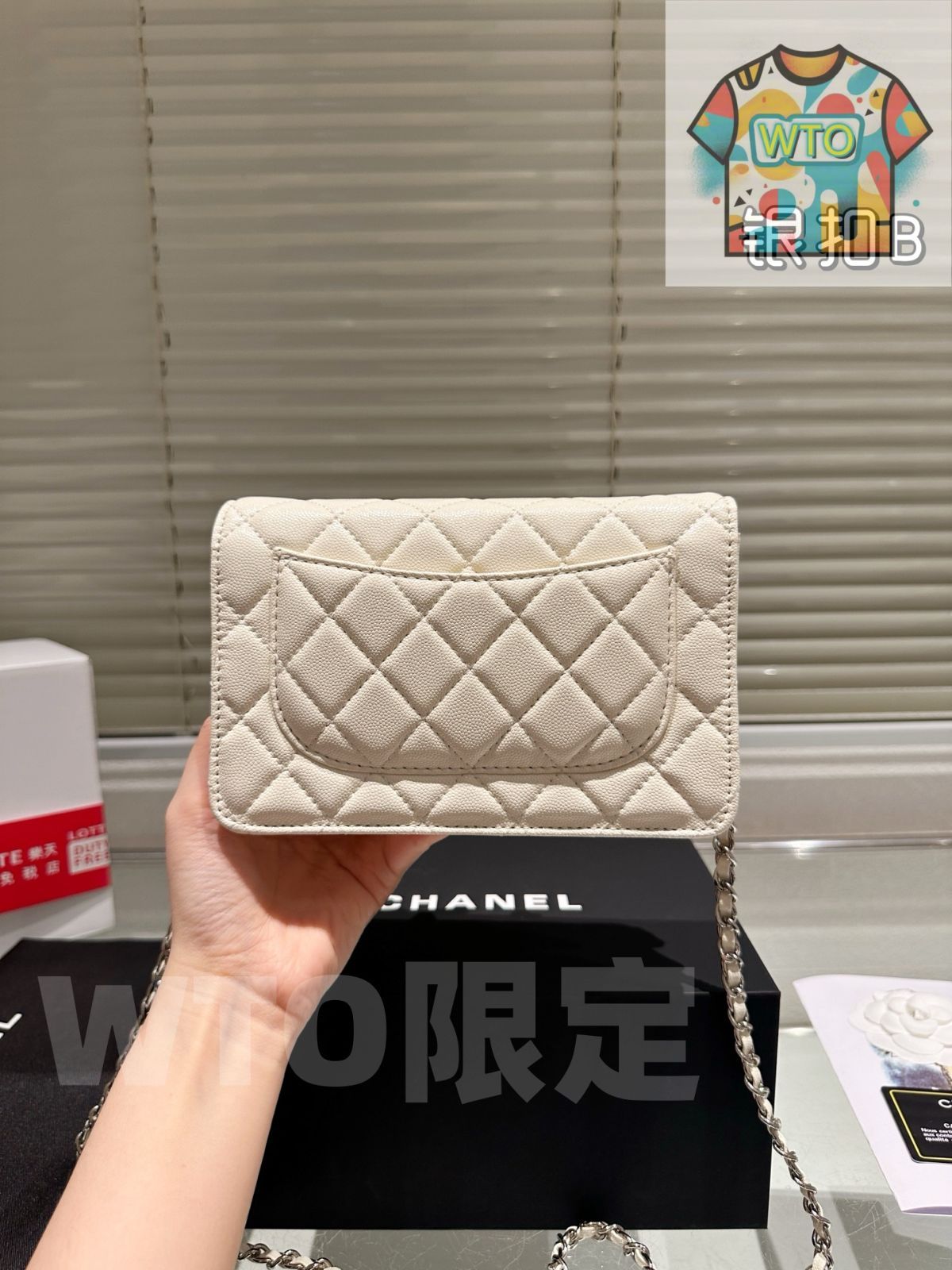 WTO通販 Chanel Woc 19 Wallet on Chain チャネル 19 ウォレットオンチェーン-WTO輸入-NKM08