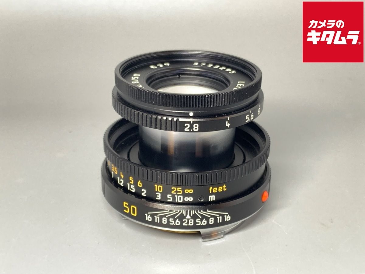 ライカ LEICA エルマーM 50 2.8 NEWブラック