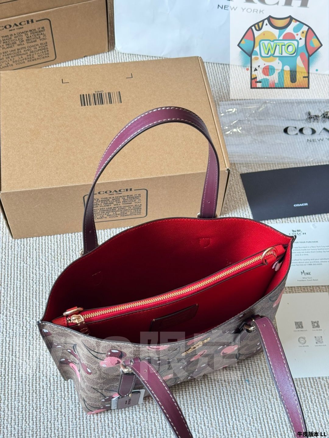 WTO通販 COACH City ミニトートバッグ コーチ シティ ミニ トートバッグ-WTO輸入-HYI76