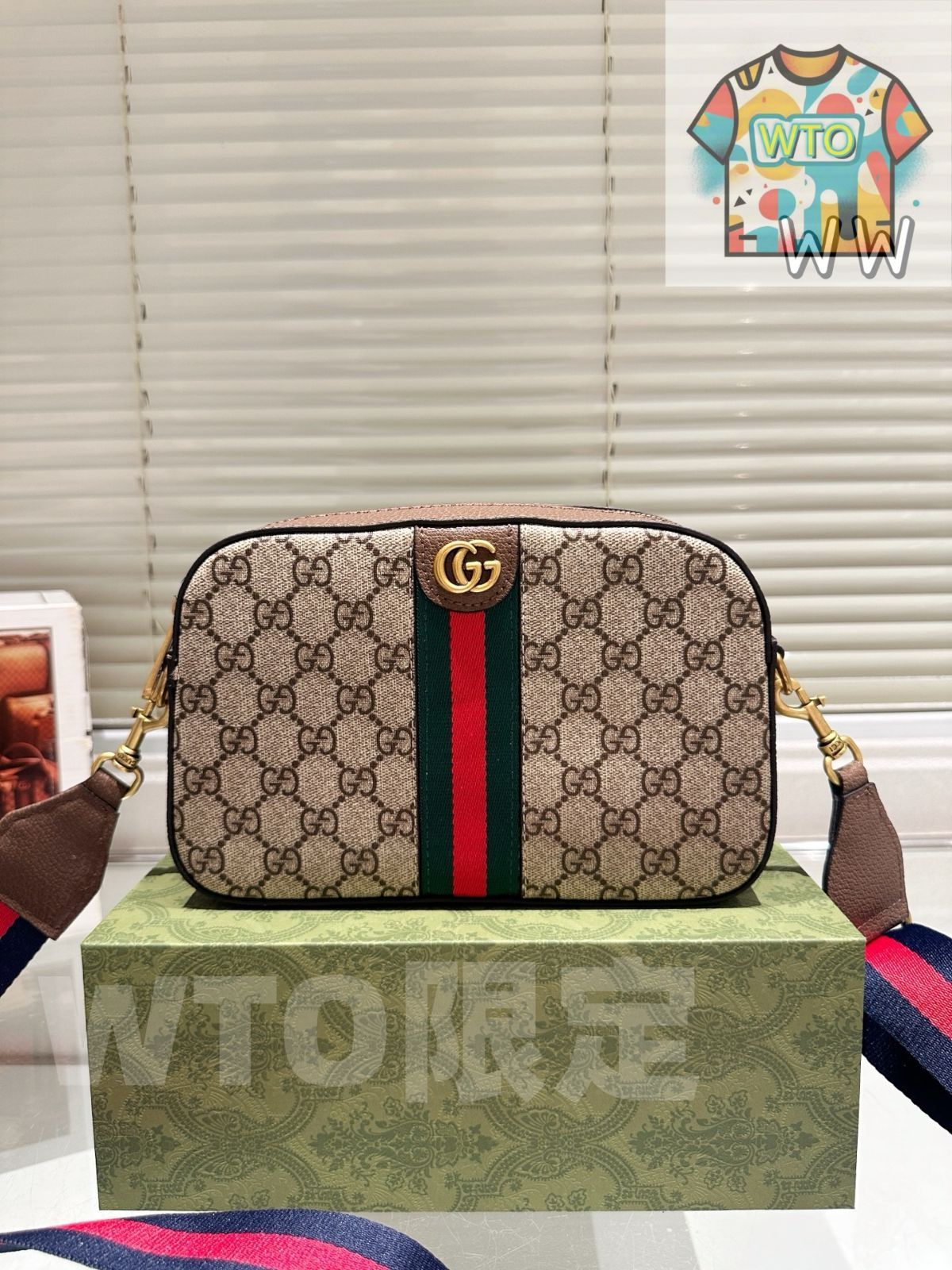 WTO通販 Gucci Ophidia Camera Bag グッチ オフィディア カメラバッグ-WTO輸入-SWS85