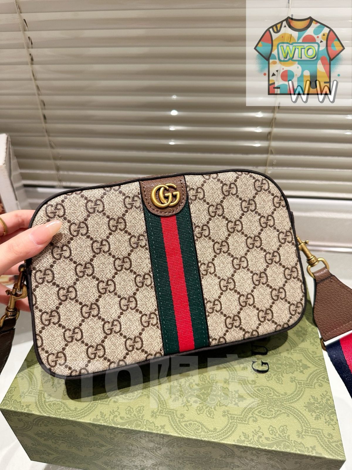  WTO通販 Gucci Ophidia Camera Bag グッチ オフィディア カメラバッグ-WTO輸入-SWS 85 ハンドバッグ バッグ
