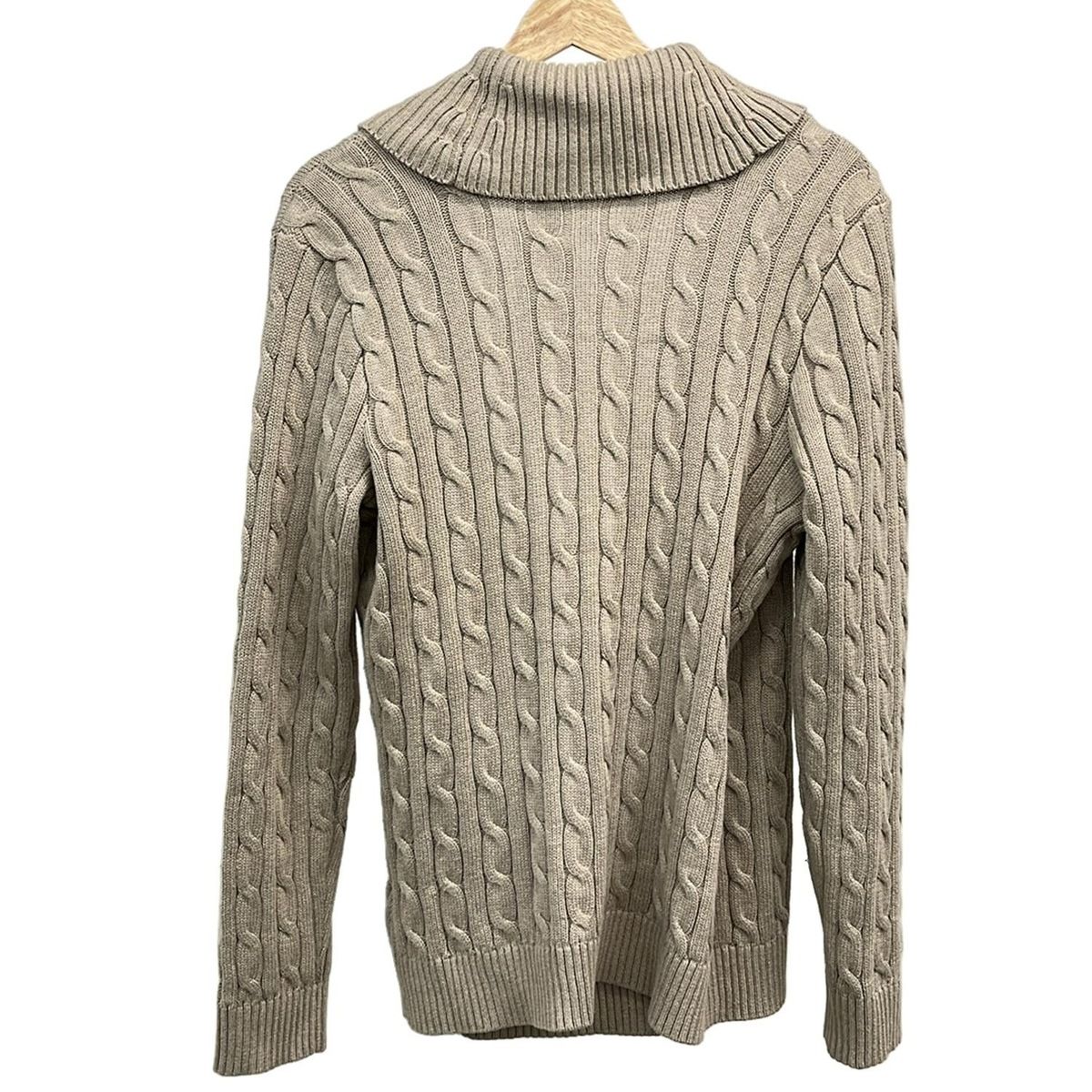 RalphLauren ラルフローレン ブルゾン サイズ170 96A レディース - ベージュ 長袖 ニット 秋 冬