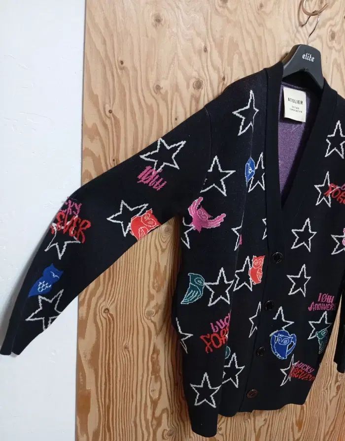 星 カーディガン