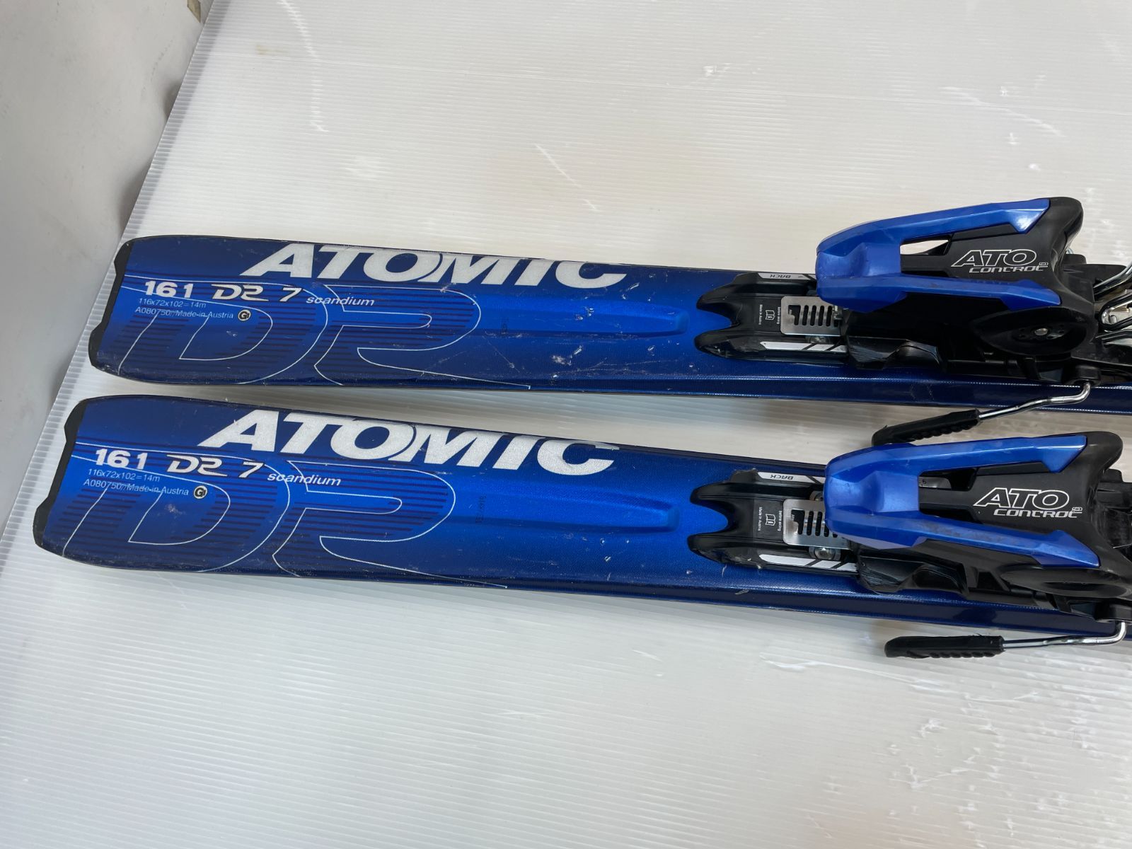 ◇ カービングスキー ATOMIC DR 7 161 cm + NOMAD アトミック スキー