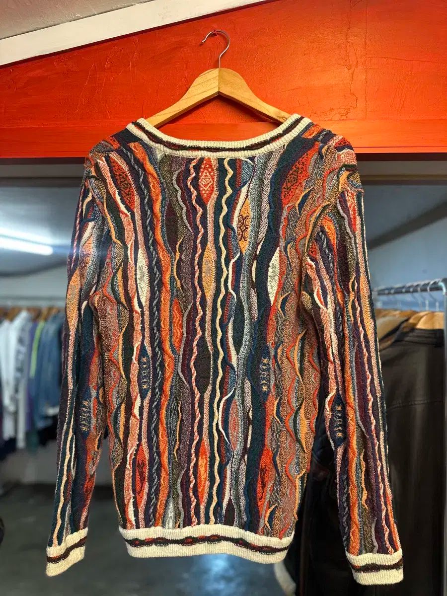 カントリー マルチ ニット カーディガン