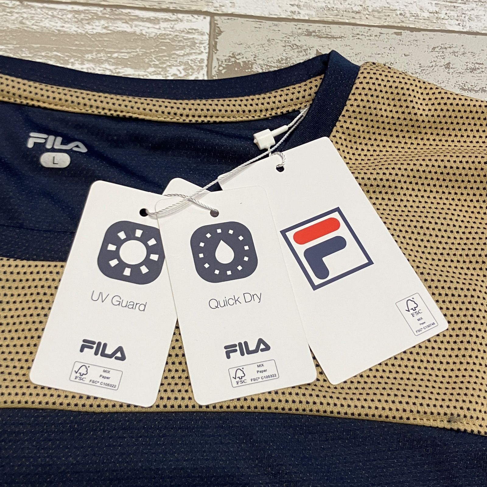 刺繍ロゴ テニス