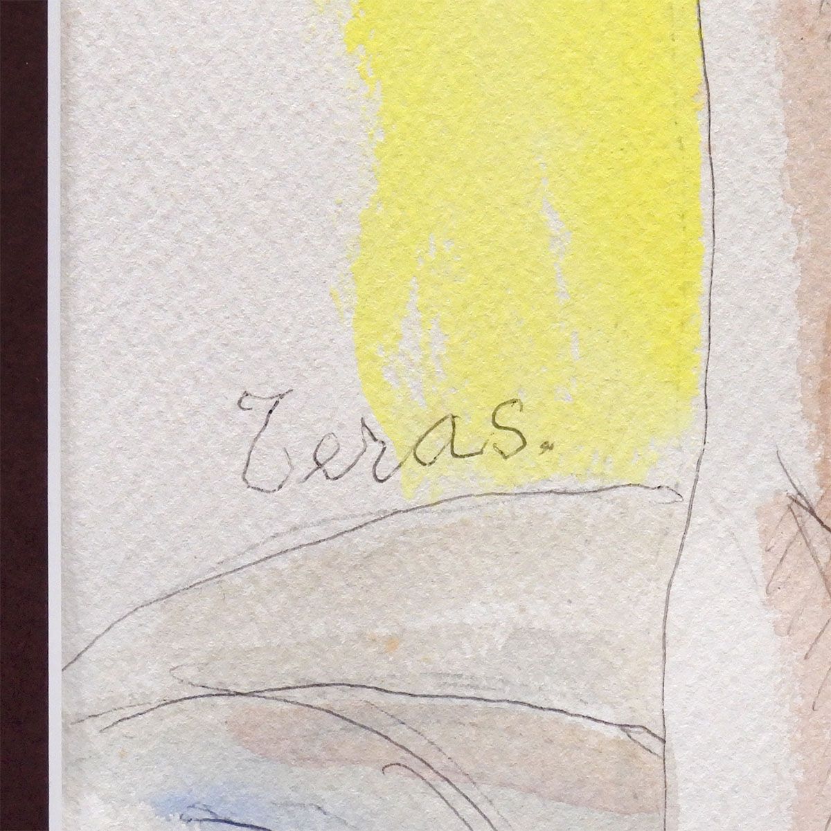 寺島龍一 バレリーナ 水彩4号大 人物画 女性像 美人画 ダンサー 踊子