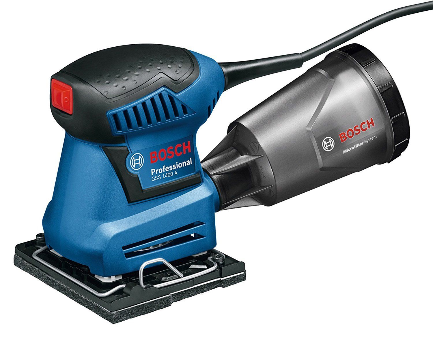 Bosch Professional ボッシュ 吸じんオービタルサンダーミニ GSS1400A プレートサイズ 113x101 102 電圧 100V