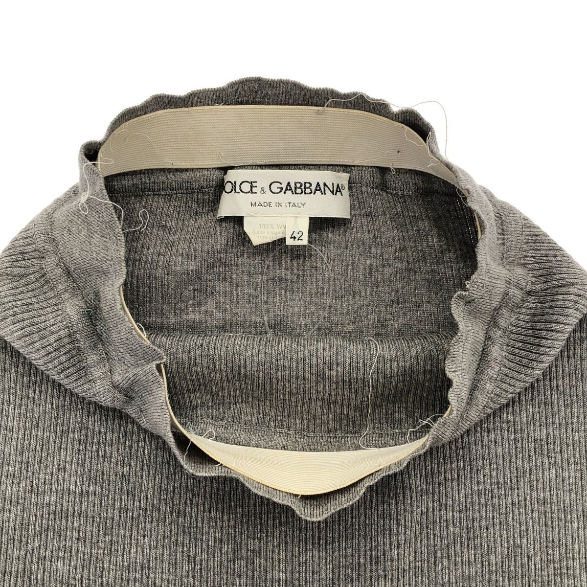 DOLCE&GABBANA ドルチェ＆ガッバーナ 1990's ウールニットスカート