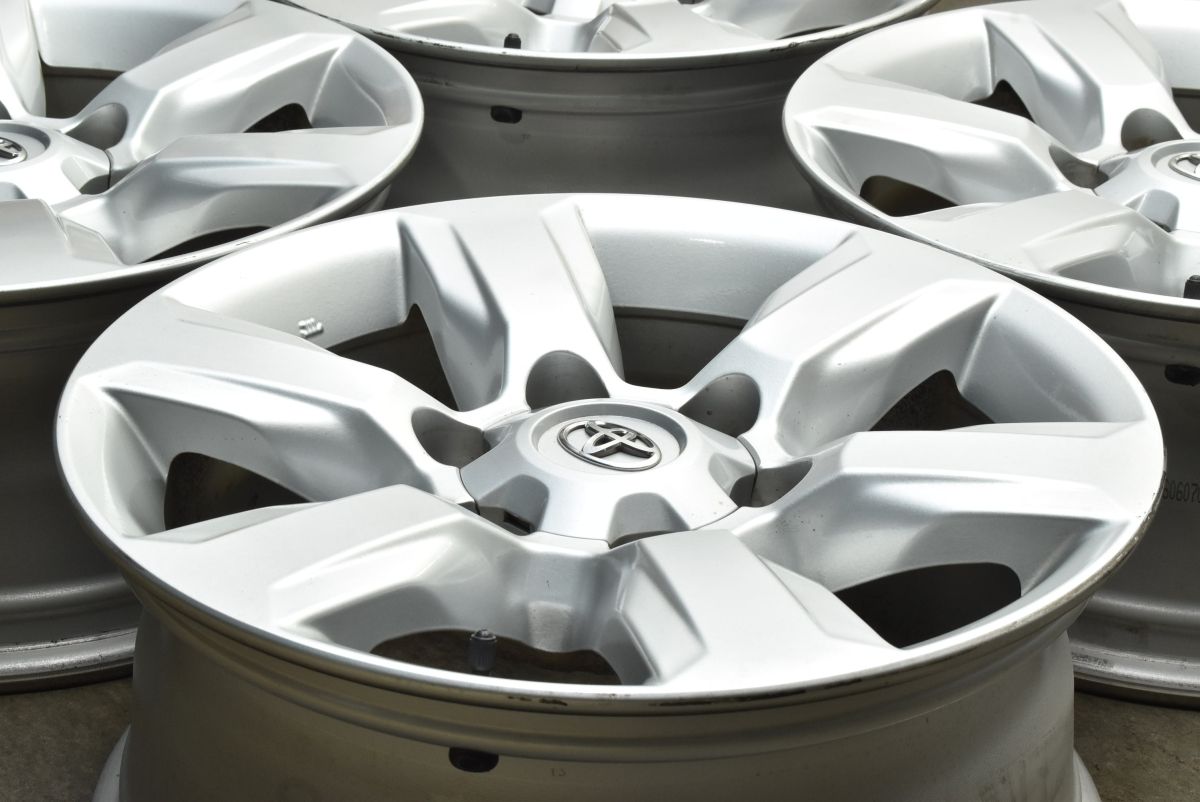 スタッドレス用などに トヨタ 150 ランドクルーザープラド 中期 17 in 7 5 J 25 PCD 139 4本 前期 後期 ハイラックス ハイエース