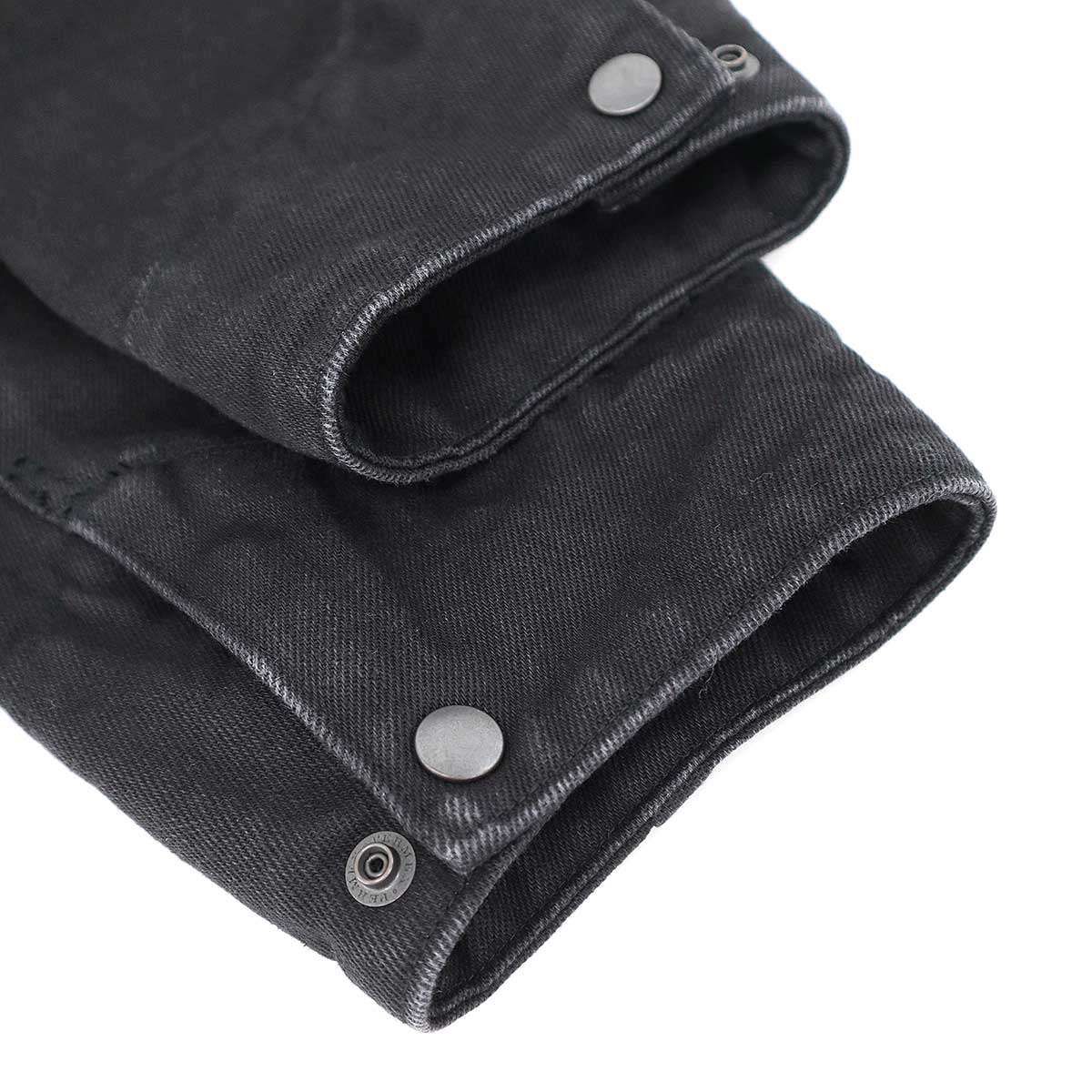 COMOLI コモリ 24AW デニムレザーワークジャケット A03-01027 ブラック 