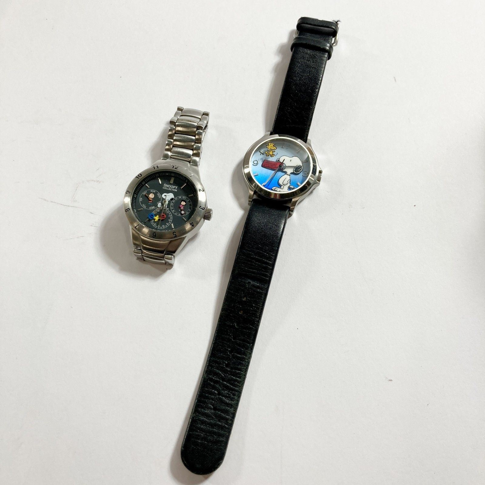 SNOOPY スヌーピー 腕時計 ２個まとめ商品 レトロ品 ジャンク品 0.1kg