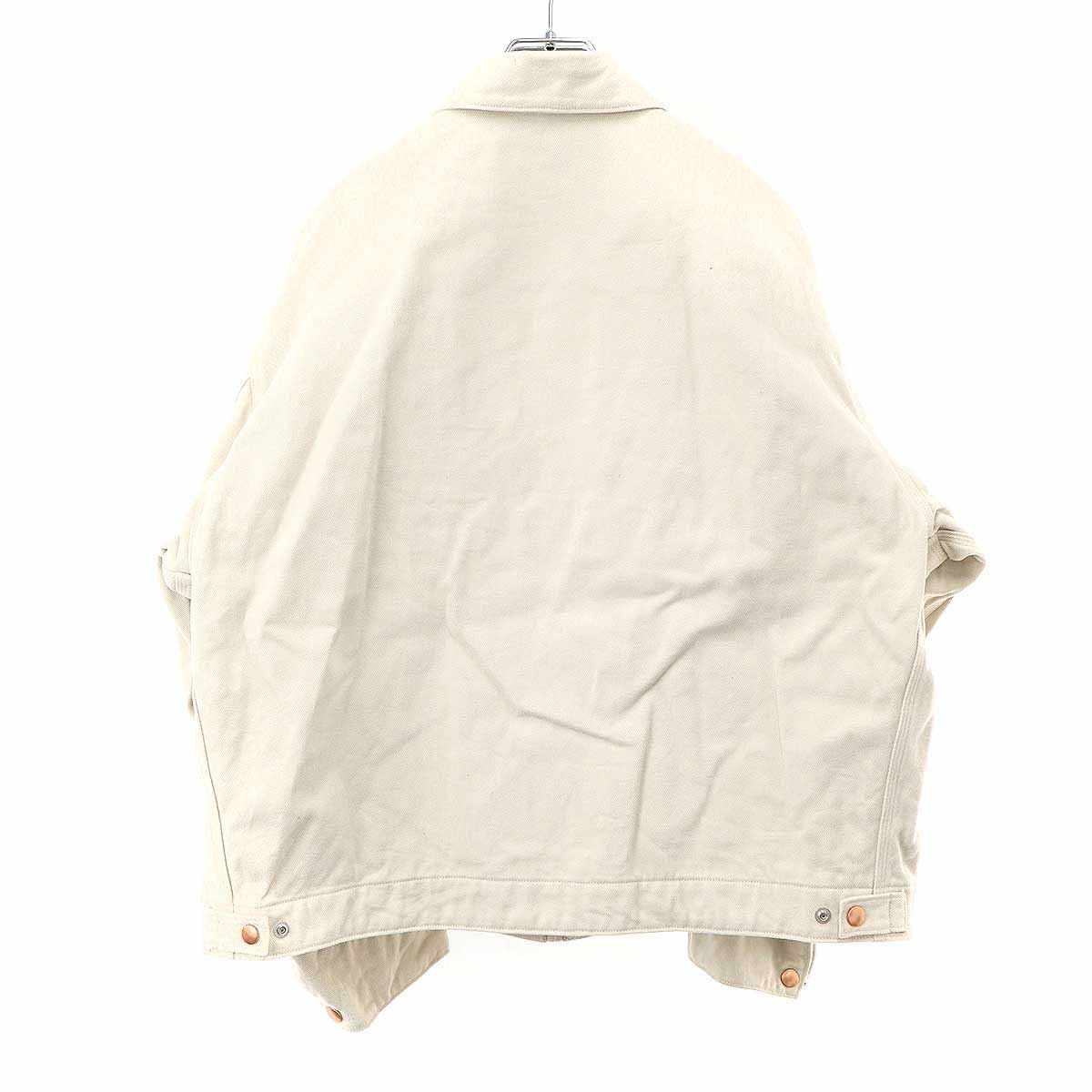 COMOLI コモリ 25AW コットンツイル ジップショートジャケット C03 