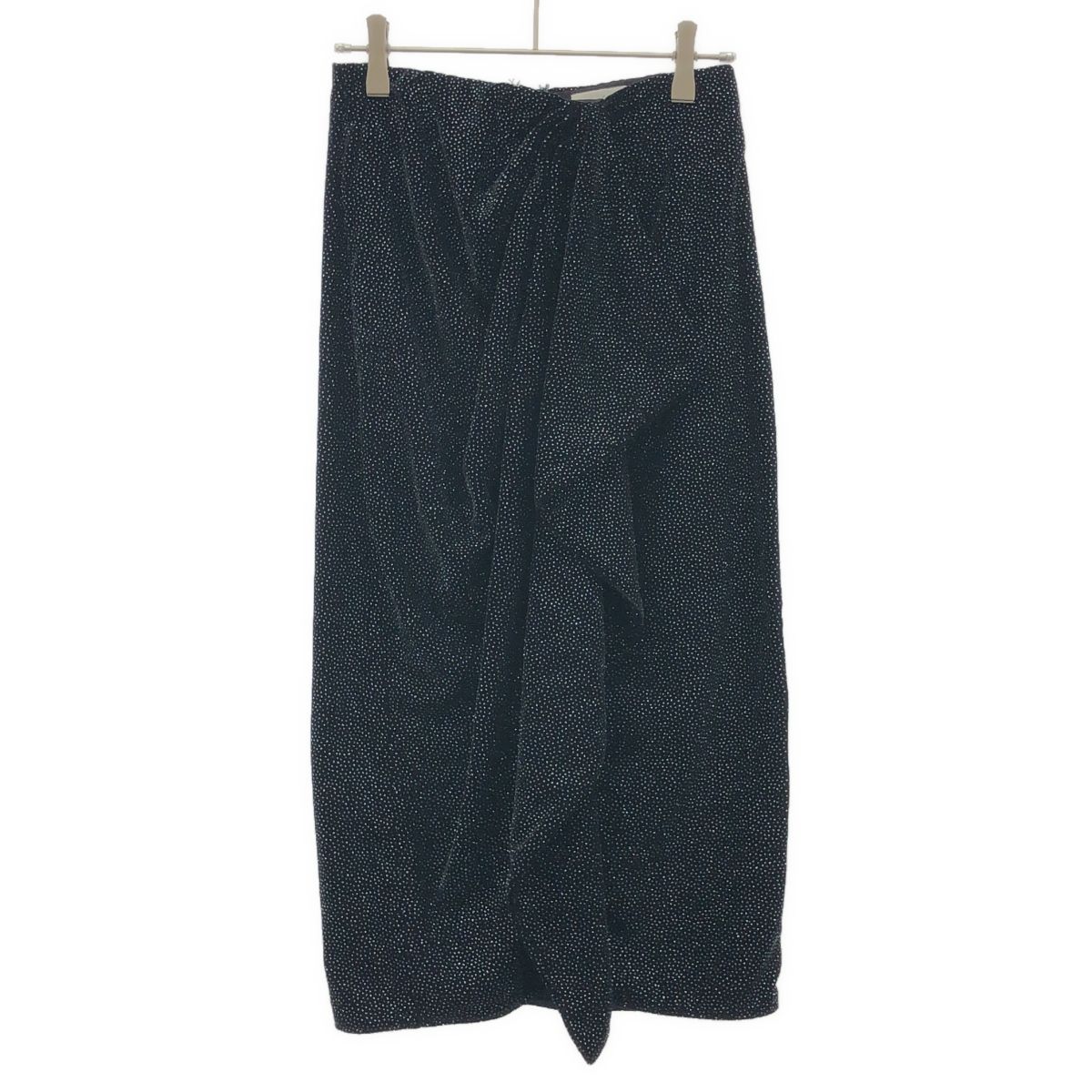 ISABEL MARANT ETOILE イザベルマラン エトワール ALYSSA SKIRT ラメスカート JU0016FA-A1J46E ブラック 34