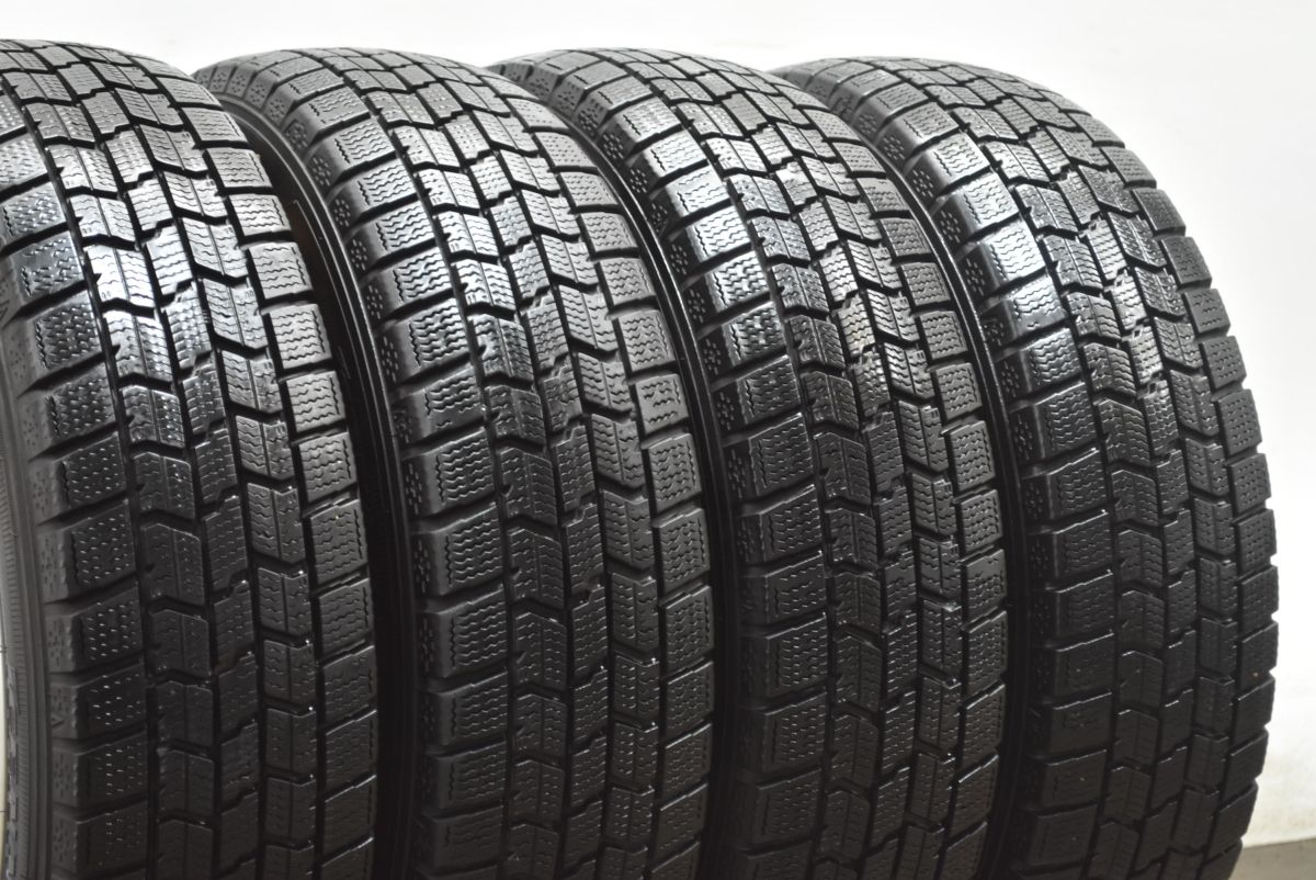  軽自動車サイズ シビラ 14 in 4 5 J 45 PCD 100 グッドイヤー アイスナビ7 155 65 R N BOX ONE WGN ワゴンR アルト ムーヴ タント 14インチ タイヤ ホイールセット