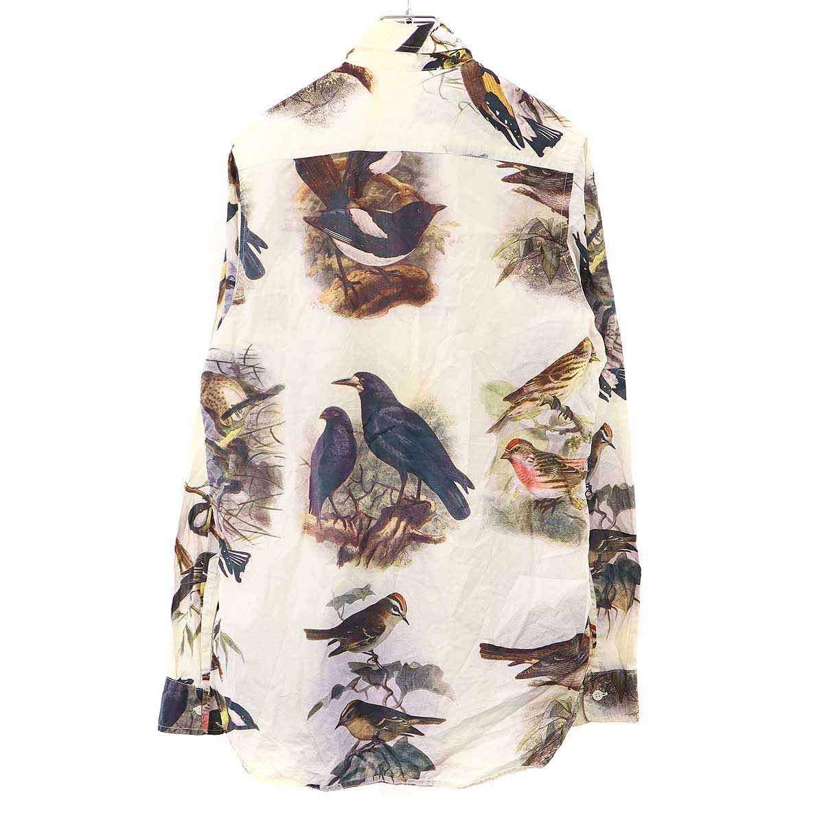Paul Harnden ポールハーデン 14SS Birds Shirt バードプリントシャツ
