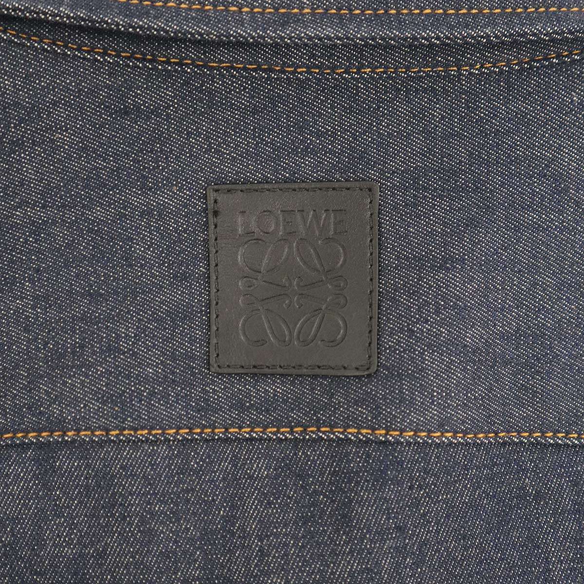 アナグラムチェーンデニムシャツワンピース