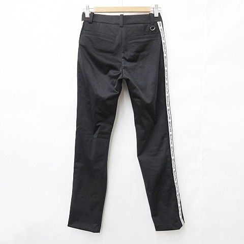 ジーフォア G FORE ゴルフ スポーツウエア パンツ ロング 裏起毛 黒 ブラック 34