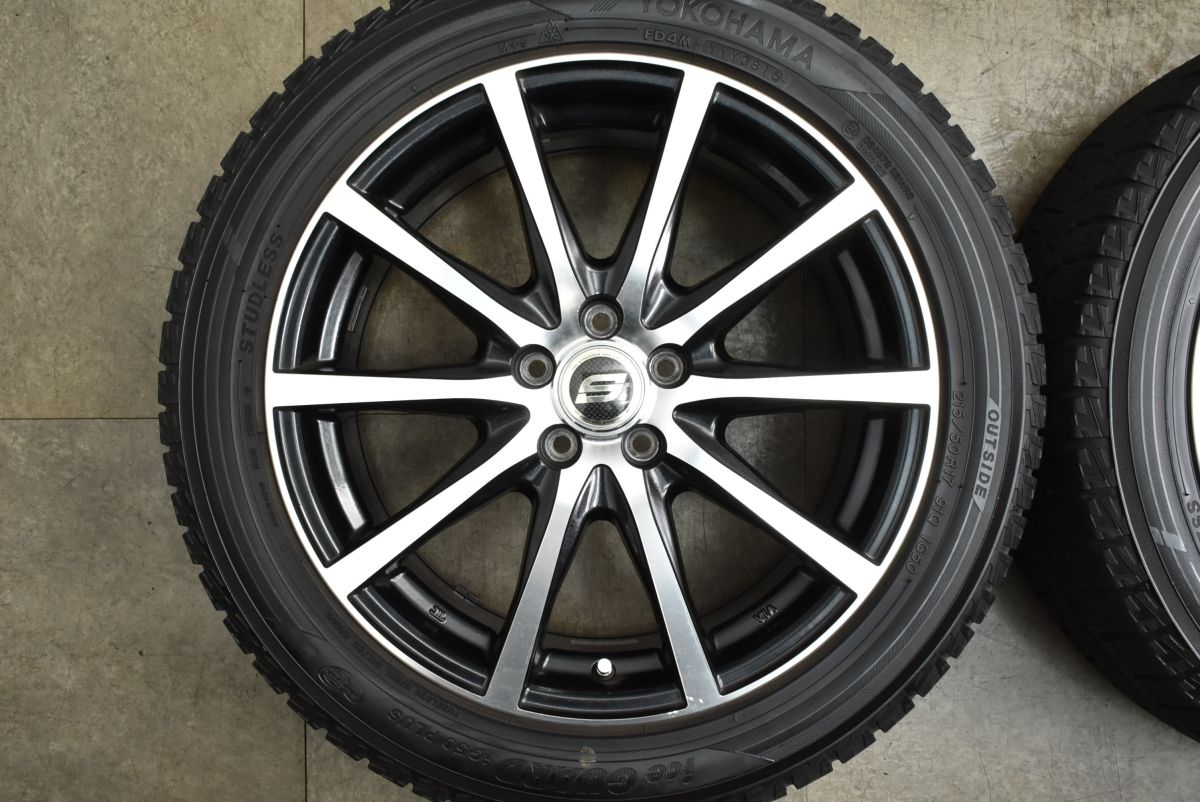 良好品 ストレンジャー 17 in 7 J 48 PCD 100 ヨコハマ アイスガード iG 50 PLUS 215 R レガシィ インプレッサ エクシーガ ウィッシュ