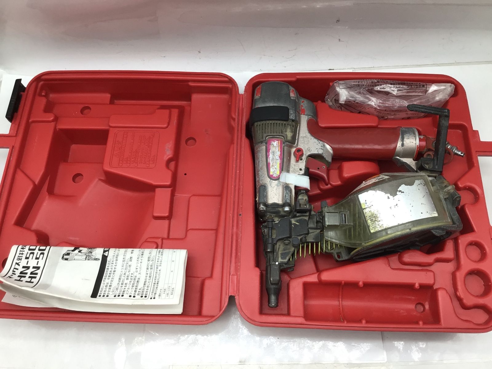 品 MAX マックス 高圧釘打ち機 HN-50N ITO81IU7BX4W エコツール知立店 M02