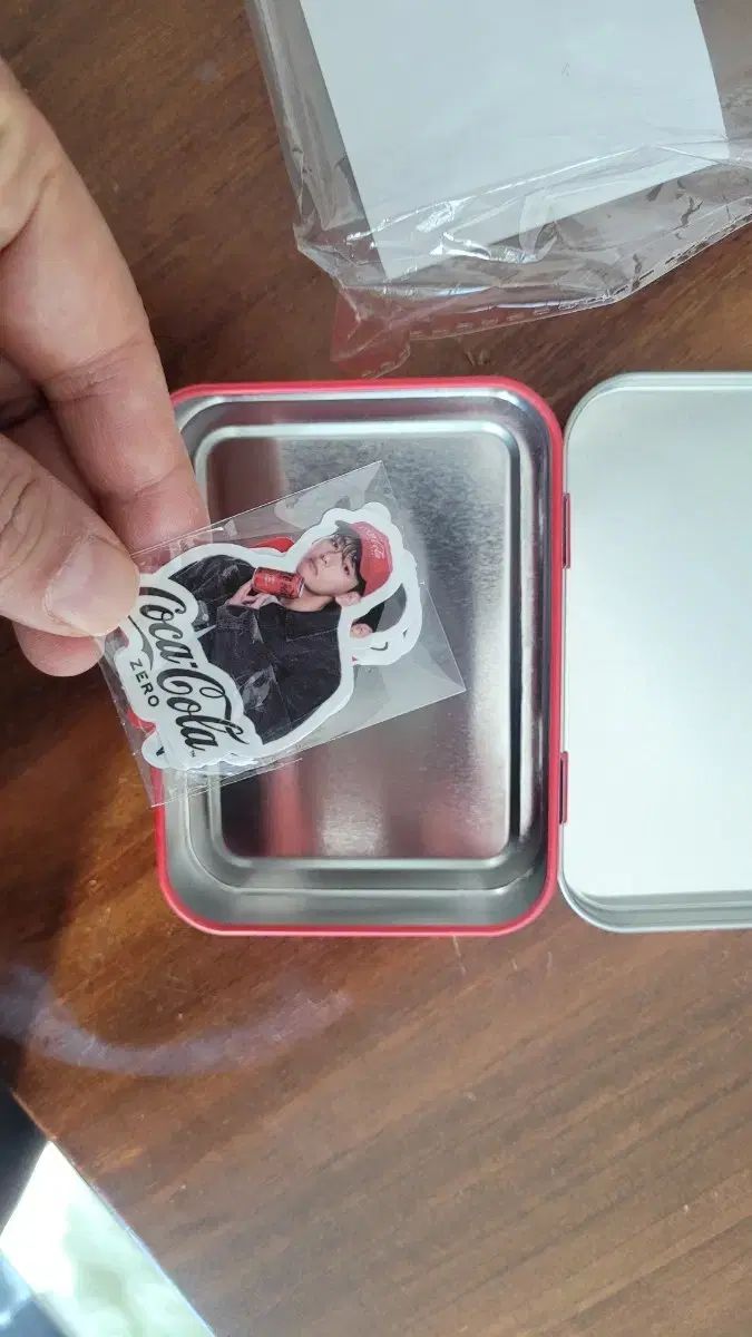 コカコーラ ティンケース ヴィステッカー