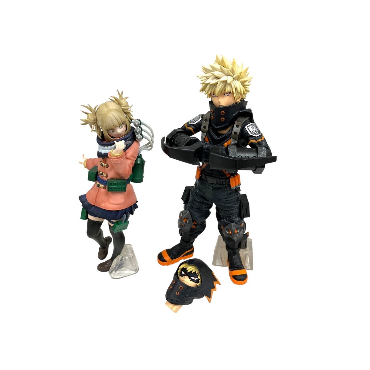 僕のヒーローアカデミア フィギュア 2点セット B賞 爆豪勝己 C賞 トガヒミコ 箱なし O10585771