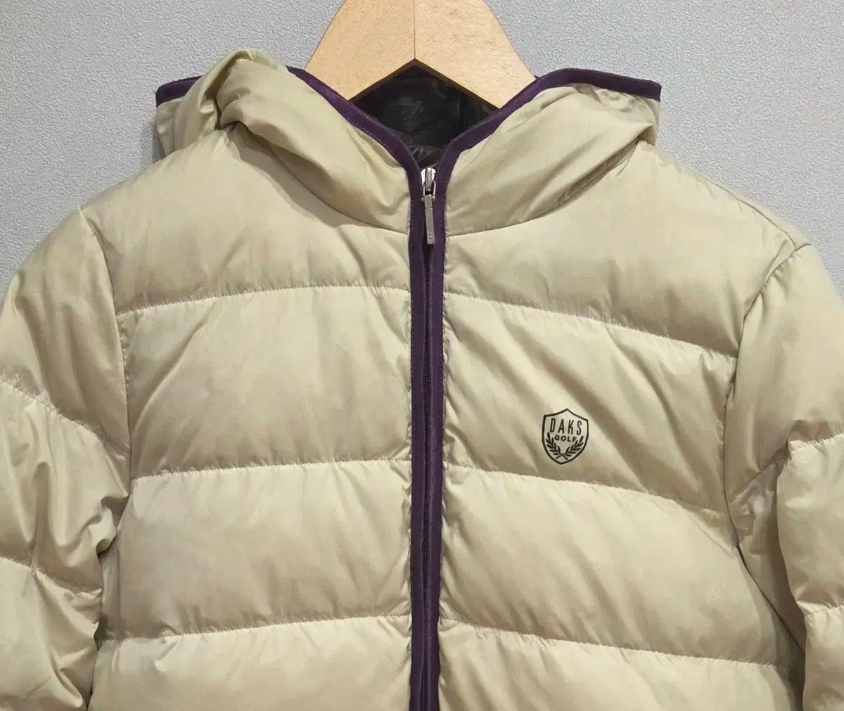 ダックス ゴルフ レディース ダウン クリームベージュ 44 55半
