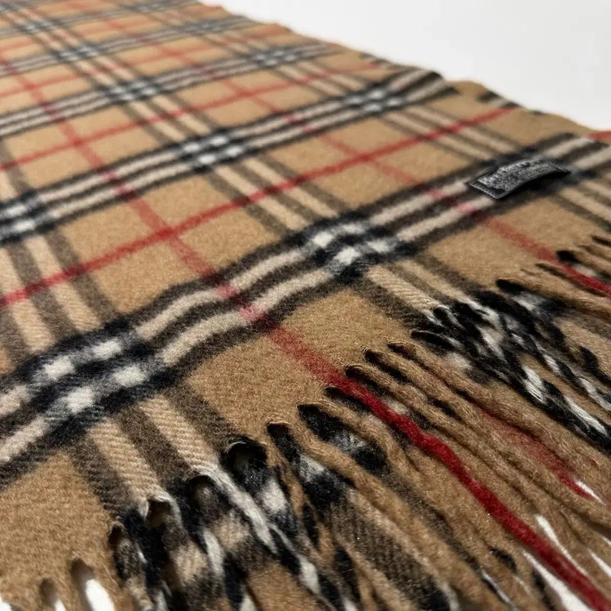  OS バーバリー カシミア ノヴァチェック マフラー マフラー 小物