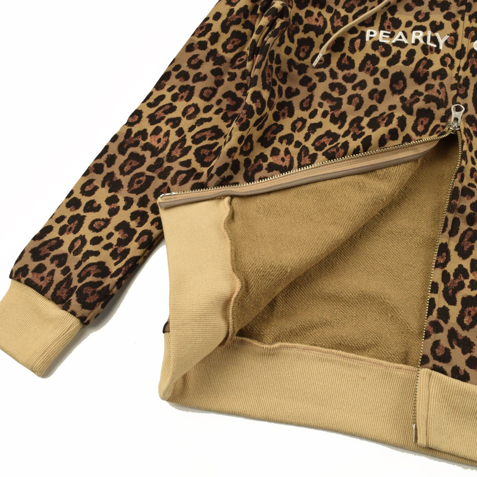 サイズ 1 Ｍ パーリーゲイツ レオパード柄 スウェットパーカー 055-2262004