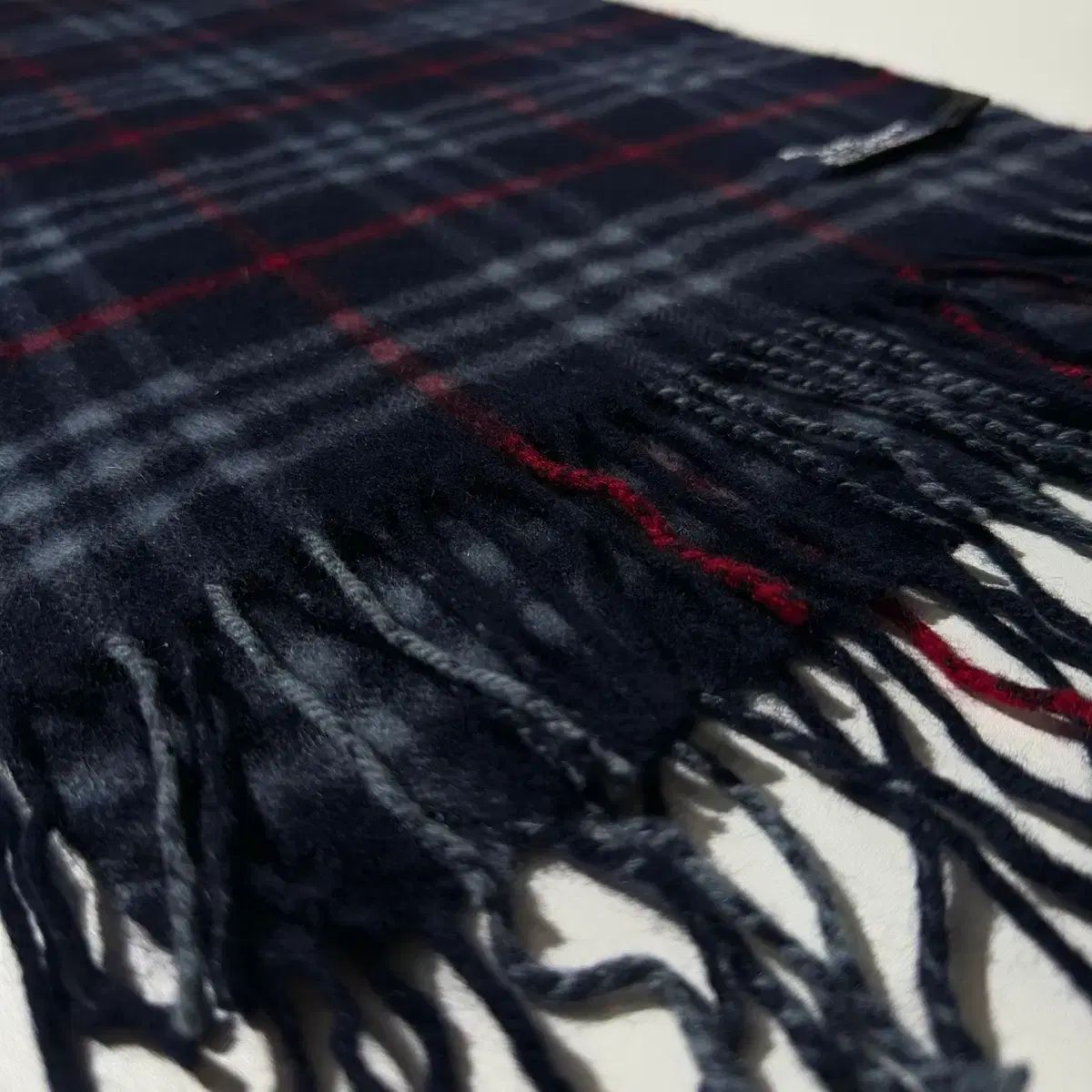 チェック マフラー