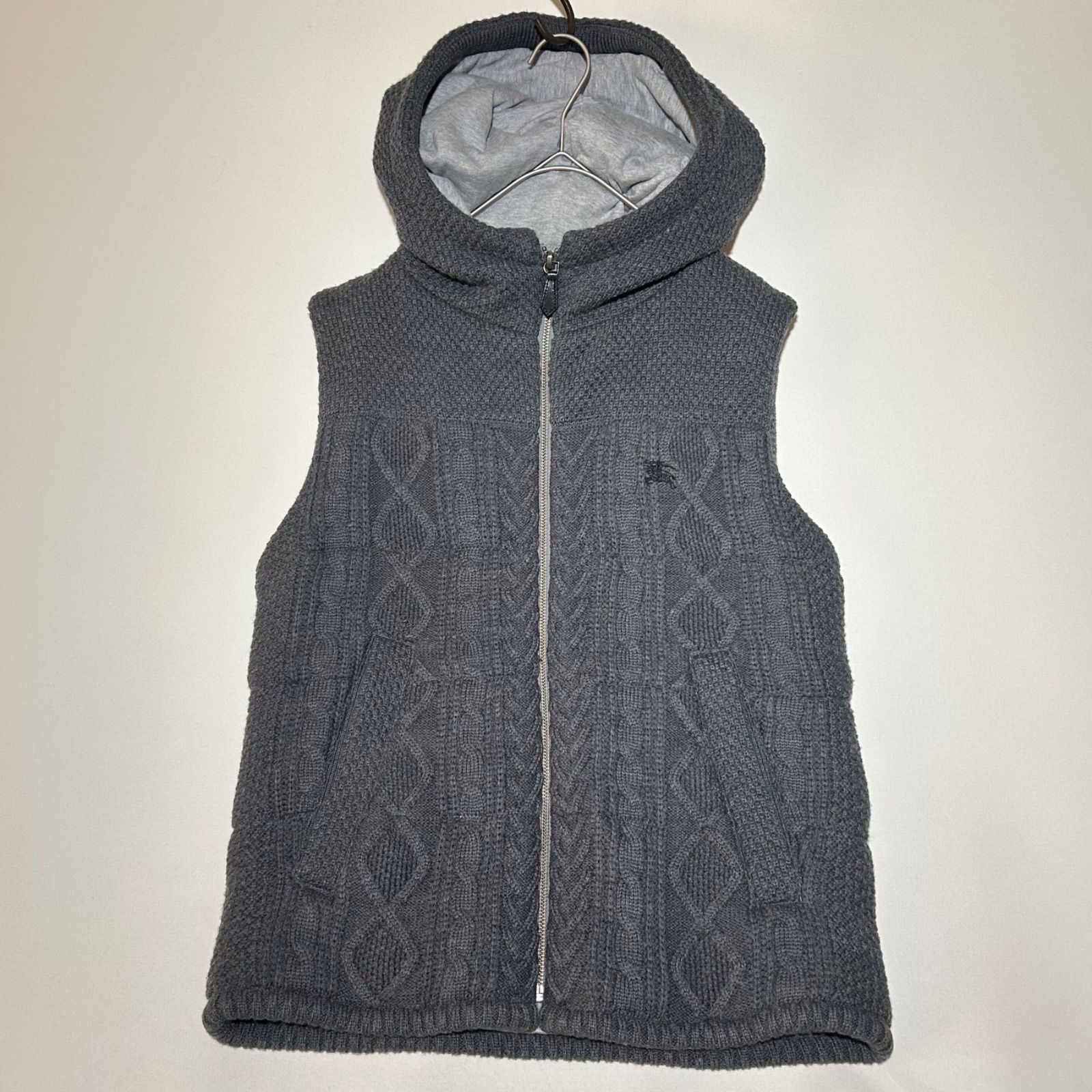 バーバリーブラックレーベル BURBERRY BLACK LABEL ニットベスト